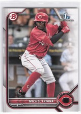 2022 Bowman #BP-75 Michel Triana Prospects