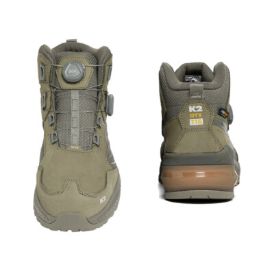 boa スニーカー k2safely K2Safety Mens Gore-tex BOA Dial Work Shoes Steel Toe Cap Anti