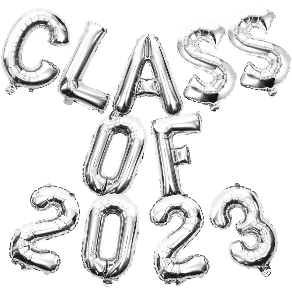 PROM 2023 Balloons 16" Foil Graduation Uni School GRAD Party Decorations Baloons — 第 4/4 张图片