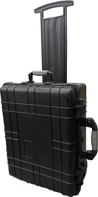 23'' Hard Shell Case for Guns DSLR Cameras W/Pelican 1560 Style Pluck Foam NEW