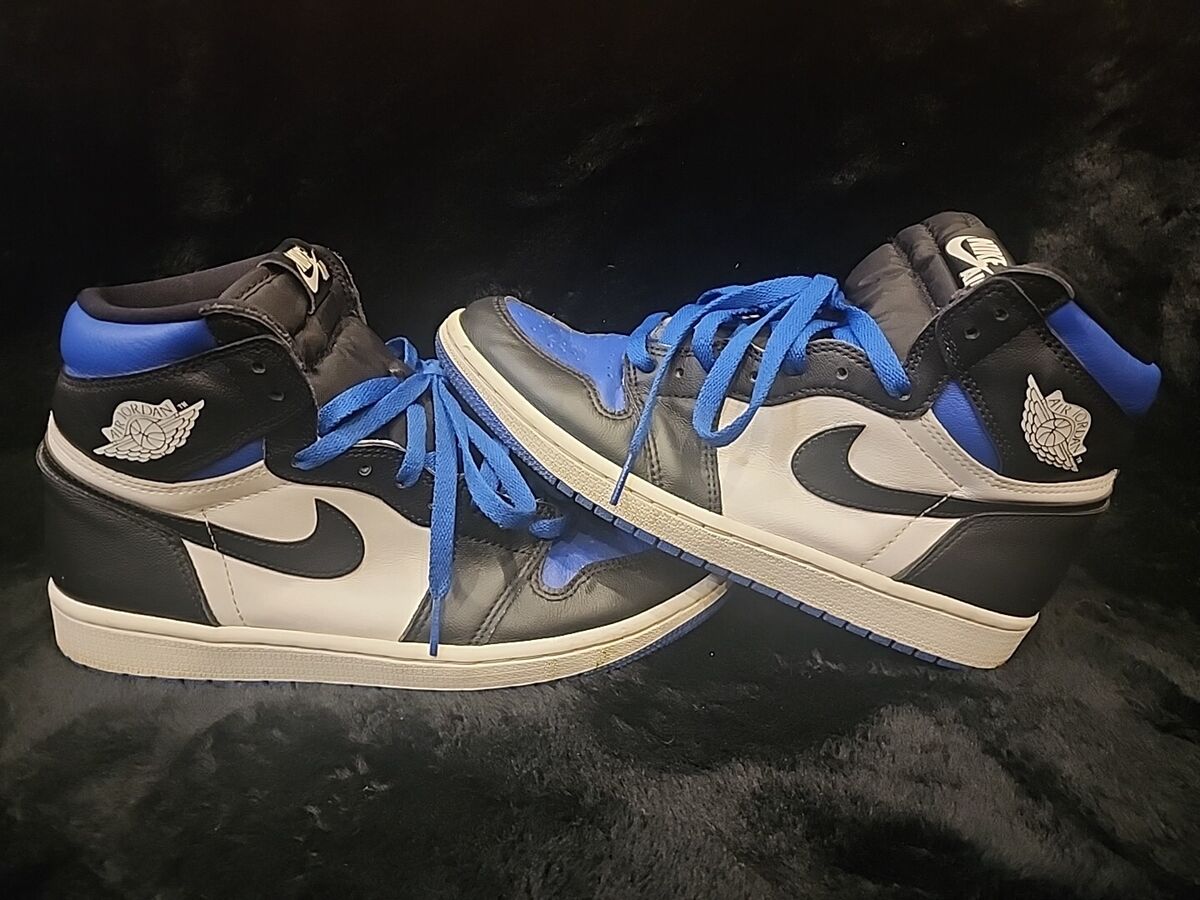 Nike Air Jordan 1 High Royal Toe 555088-041 OG Retro Blue Nike Air Jordan 1 High Royal Toe 555088-041 OG Retro Blue