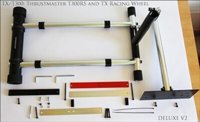Wheel Stand Pro TX Deluxe V2 Racing Steering Wheelstand Compatible with Thrustma