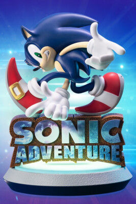 *NEW* Sonic Adventure: Sonic The Hedgehog Collector's 9'' Tall PVC Painted Statue