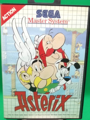 Sega Master System Game #Asterix in OVP + Anleitung - sehr gut erhalten