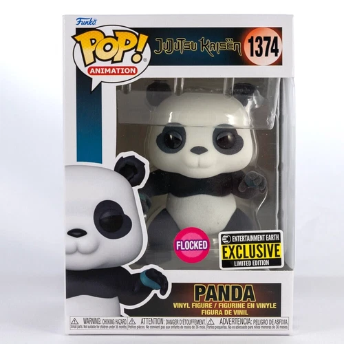 Funko Pop! Animation Jujutsu Kaisen Panda Flocked #1374 Entertainment Earth Excl