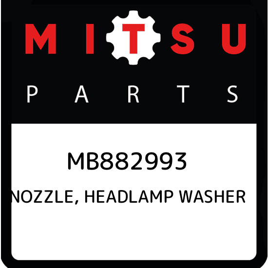 MB882993 Mitsubishi Nozzle, headlamp washer MB882993, New Genuine  