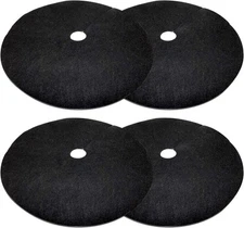 EBaokuup 4 Pack 32.3 Inch Non-Woven Tree Mulch Ring - Inch, Green 