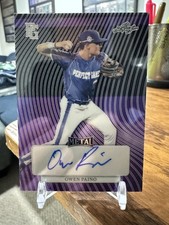 OWEN PAINO 2023 LEAF PERFECT GAME ALL AMERICAN RC 1st PROSPECT AUTO #/25