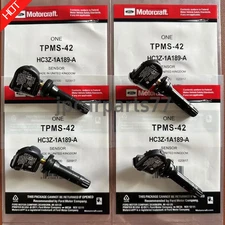 4PCS Motorcraft TPMS Tire Pressure Monitor Sensor TPMS42 HC3Z1A189A For Ford OEM