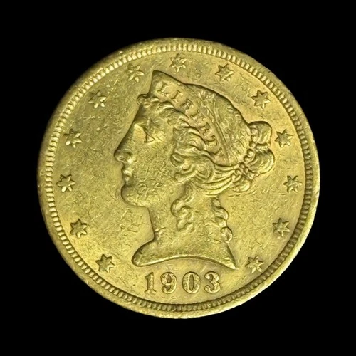 1903-S Gold $5 * Liberty Head * CHECK OUT OTHER GOLD COINS AUCTIONING