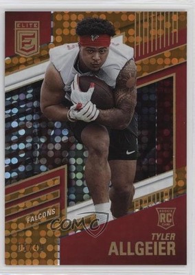 2022 Panini Donruss Elite Rookies Orange /49 Tyler Allgeier #113 Rookie RC u6m