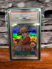One Piece OP-13 118 Monkey D. Luffy Manga PSA 10 GEM MINT Carrying On His Will