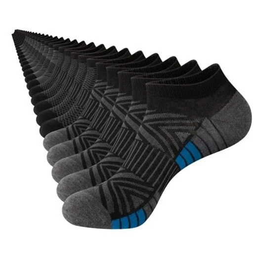 30 Pack Men & Women Ankle Socks - Bulk Athletic 8-12 No Show 30 Pairs-black
Opens in a new window or