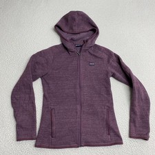 Patagonia Better Sweater Hoodie Womens XS Purple Full Zip Fleece PILLING 