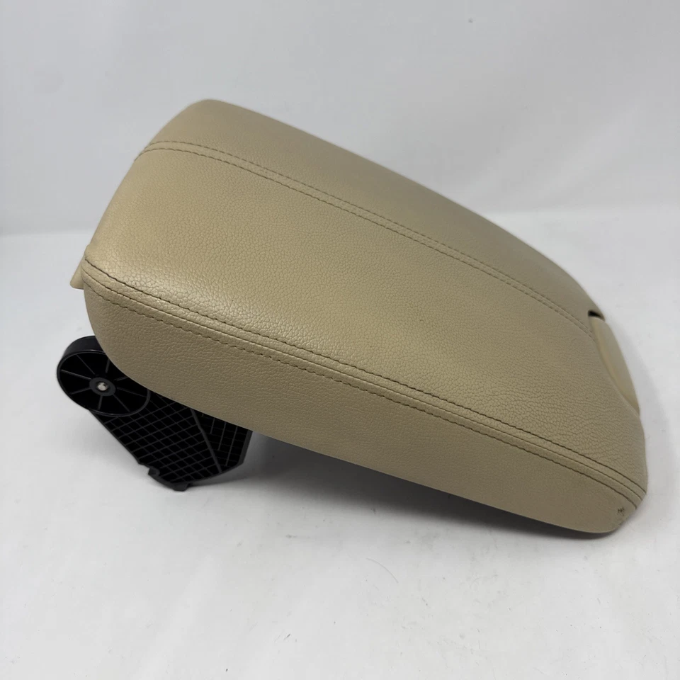 Honda Accord Crosstour 2012-2015 consola central cuero beige tostado reposabrazos OEM Foto 4 de 4