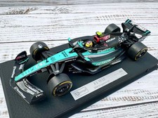 Bburago 1:43 W15 F1 Formula Mercedes AMG NO.44 Lewis Hamilton 2024 Singapore GP