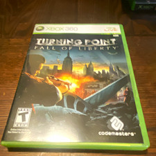 Codemasters Turning Point: Fall of Liberty (Xbox 360) Shooter w/ Manual T