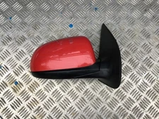 USED HYUNDAI I20 09-12 DOOR MIRROR ELECTRIC RED COVER DRIVERS SIDE POWERFOLD