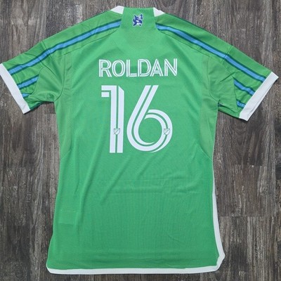 2025 Adidas Seattle Sounders Home Soccer Jersey Cristian Roldan