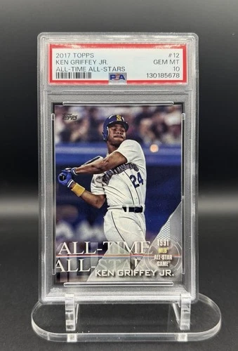 2017 Topps Ken Griffey Jr. PSA 10 - POP 6, “All Time All Stars”