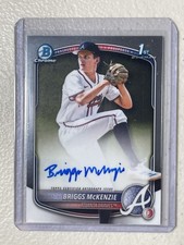 2025 bowman chrome baseball Briggs Mckenzie Prospect Auto