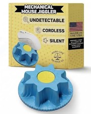 Mechanical Mouse Jiggler, No USB, Cordless, Silent Undetectable Mouse Mover