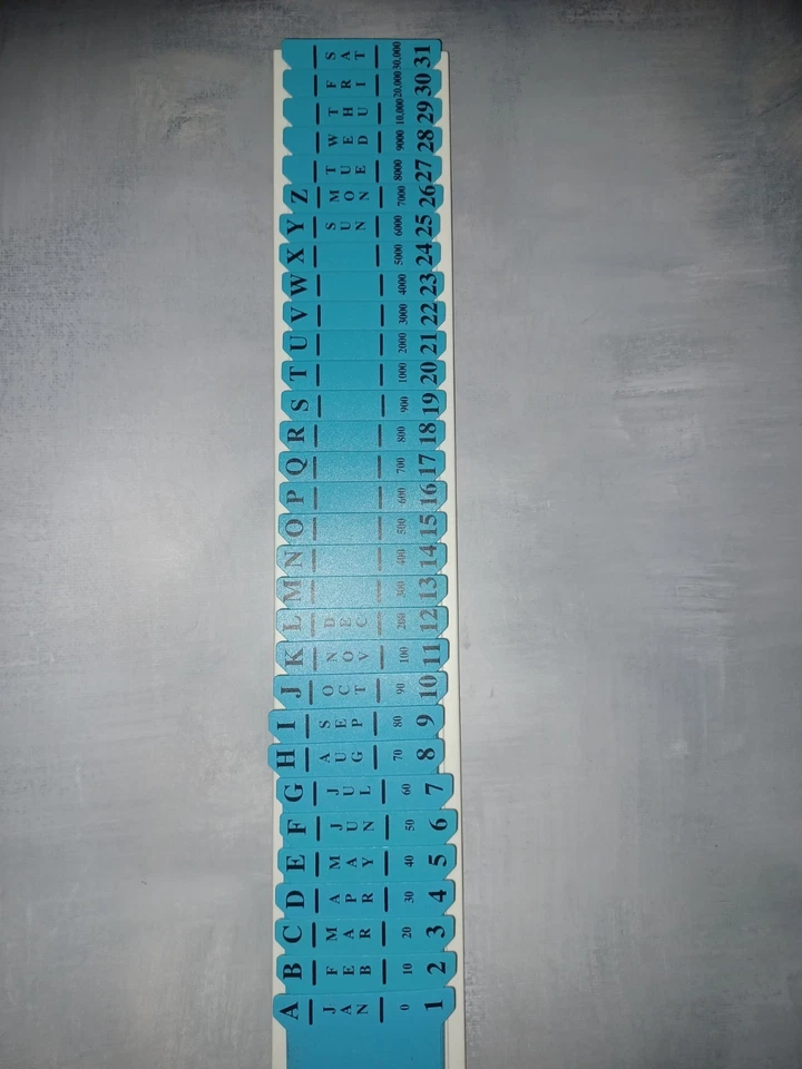 All-Purpose Document Sorter Filing A-Z 1-31 Jan-Dec Sun-Sat C-Line #30526 30526 - Image 3 of 4