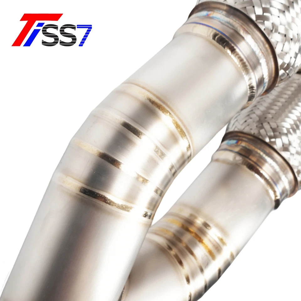 Titanium Y-pipe for Nissan GTR GT-R R35  2009+ Foto 2 de 4