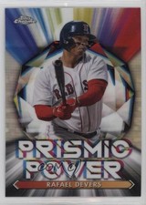 2021 Topps Chrome Prismic Power Rafael Devers #PP-12 0hx6
