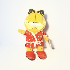 Russell Stover Garfield Heart Robe Vintage Window Suction Toy
