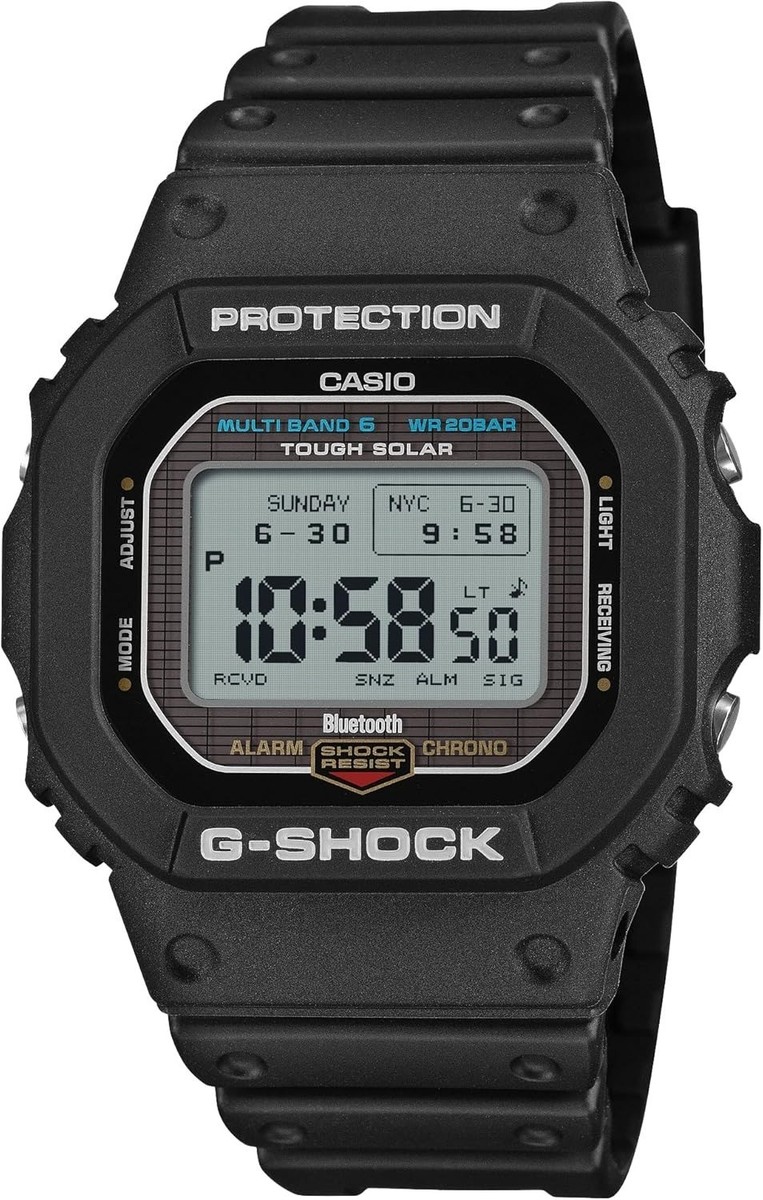 G-SHOCK ブラック CASIO G-SHOCK GW-BX5600-1JF MIP LCD Bluetooth Radio Solar 20BAR