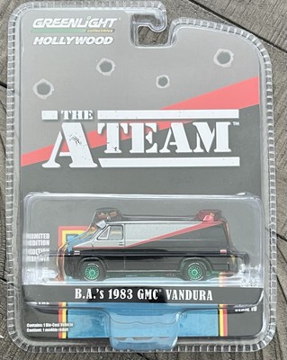 Greenlight Collectibles Hollywood The A-Team  B.A.'S 1983 GMC VANDURA Chase
