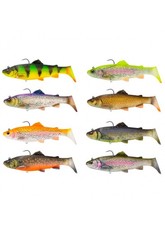 Savage Gear 3D Trout Shad pesce di gomma 12,5 cm 35 g profumo di sonaglio