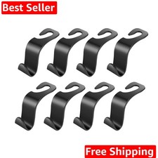 Car Seat Headrest Hook 8Pack Vehicle Bag Hooks Seat Hook Backseat Headrest Ha...