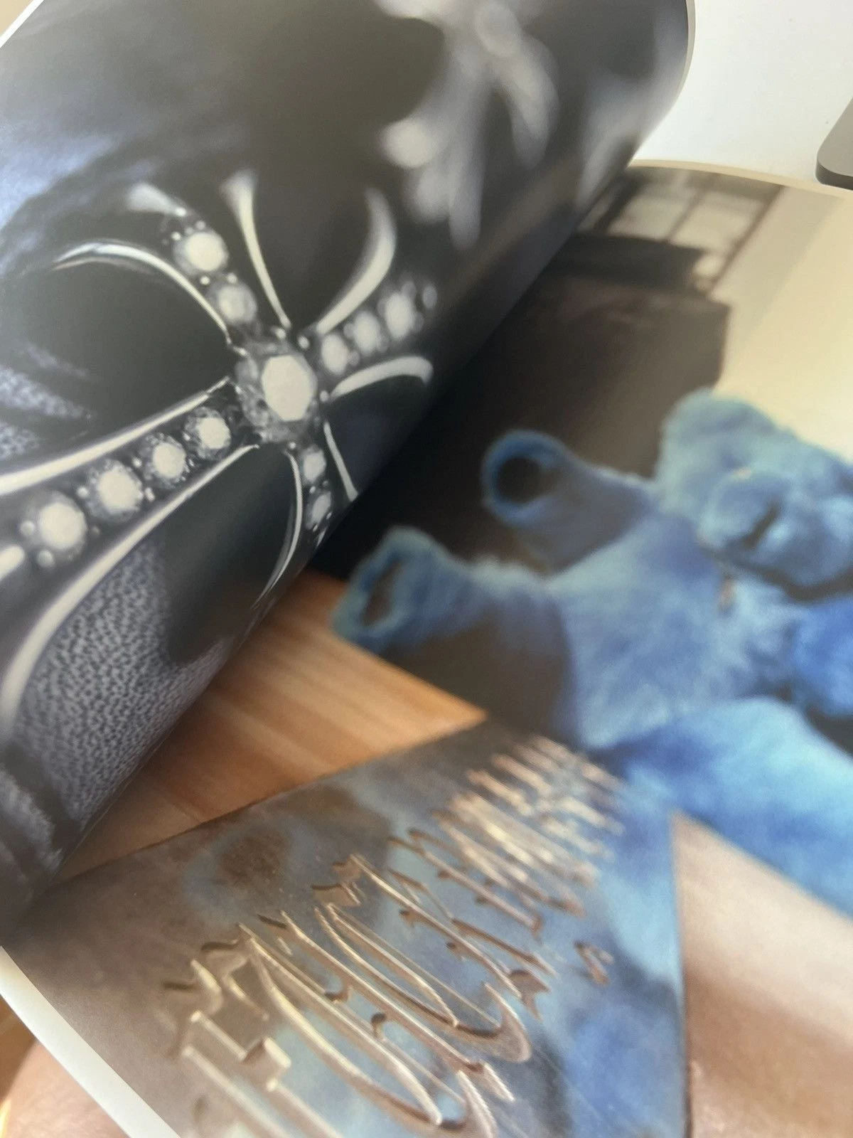 Chrome Hearts Magazine Vol. 2 w Stickers book catalog ring necklace cross denim