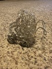 Vintage Dollhouse Miniature Metal Baby Doll Buggy, Carriage, Stroller, Pram — photo 10