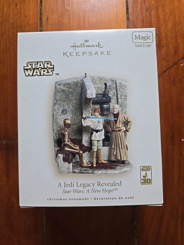2007 Hallmark Keepsake Ornament A Jedi Legacy Revealed Star Wars A New Hope