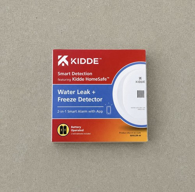 #ad Kidde Smart Water Leak amp; Freeze Detector Wi Fi Remote Monitoring 60WLDR W $10.00