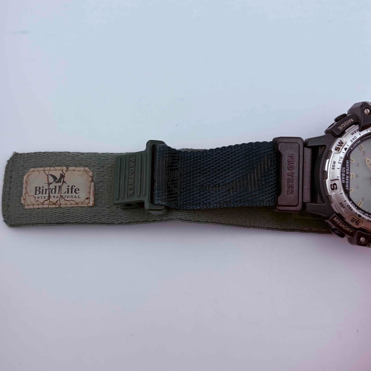 CASIO Pro Trek BirdLife PRT-50 quartz There is dirt on the back 