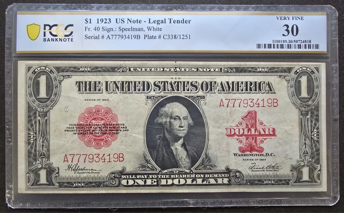 1923 Year US Federal Reserve Large Notes for sale | eBay
