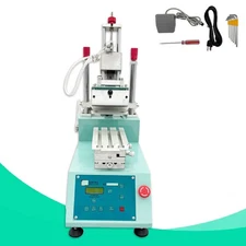 110V Desktop Small Semi-Auto Swing Arm/Inclined Arm Screen Printing Machine