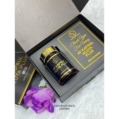 AY Gluta Plus Anti-Aging & Sun Burn Repair Capsules 30 Caps