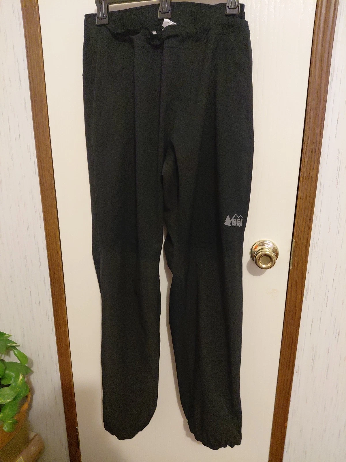 REI Mens Black Hiking Pants Peak 2.5L, Size M X 30L