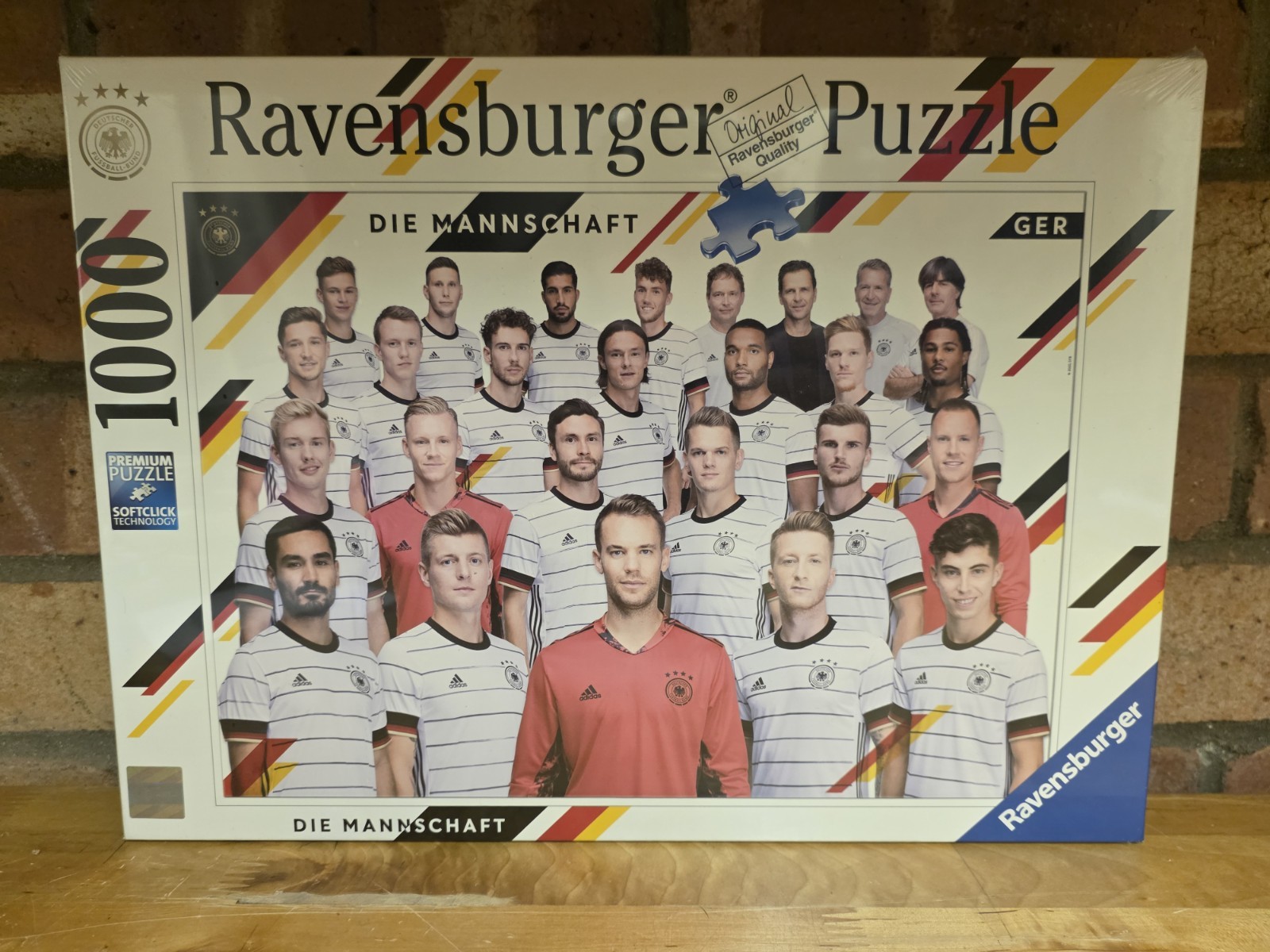 New & Sealed Ravensburger 1000 Piece Jigsaw Puzzle Germany Football
