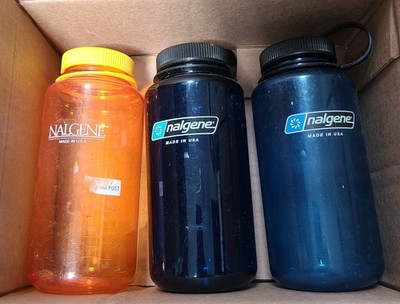 Nalgene 32oz Water Bottle Lot of 3 (Used)