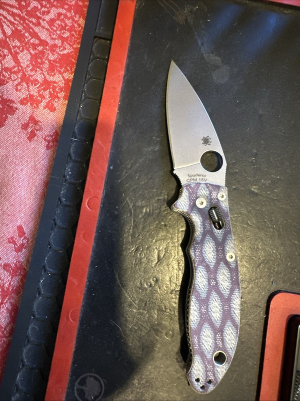 Spyderco Manix 2 CPM 15V LW: Modded Out To G-10: RGT : LynchNW: Flytanium