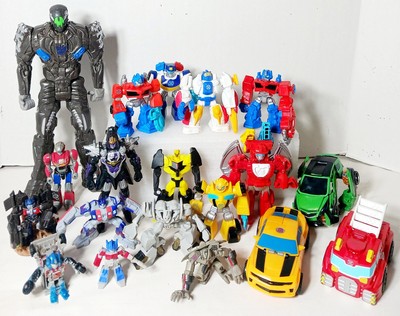 19 Transformers lot TOMY Hasbro PLAYSKOOL Rescue Bots BAKERY CRAFTS 12'' Lockdown