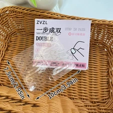 128Pcs/Box Double Eyelid Stickers With Handle Natural Invisible And Long-lasting