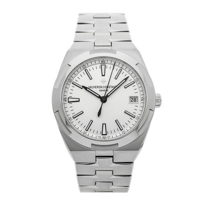 Vacheron Constantin Overseas Steel Auto 41mm Silver Bracelet 4500V/110A-B126