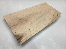 21" Highly Figured Unique Hickory Live-edge Slab Lumber Kiln-dried Wood